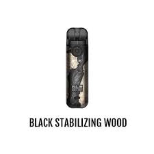 Smok Novo 4 device kit Black Stabilizing Wood