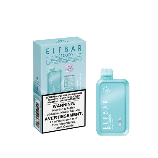 Elf bar BC10000 Miami Mint 20mg/mL disposable