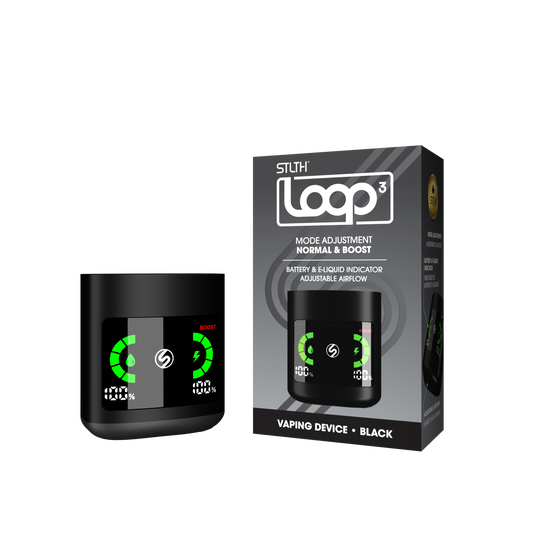 Stlth Loop 3 Closed Device Kit Black