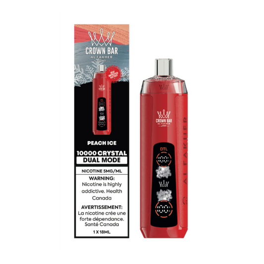 Crown Bar AL Fakher 10k Peach Ice (provincial )