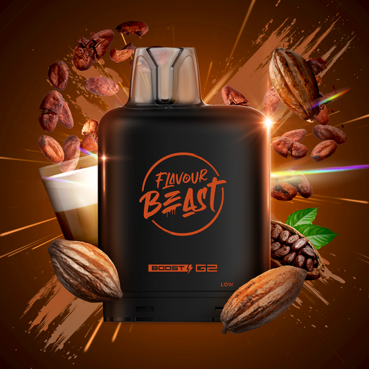 Flavour Beast LevelX Boost pod 25K Loco Cocoa Latte 20mg/ml (Provincial)