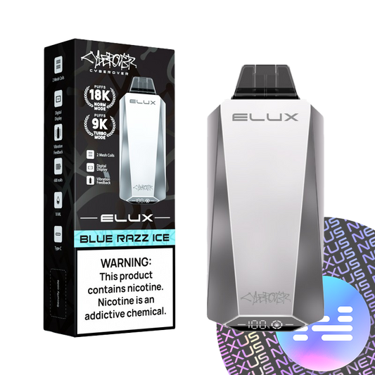 Elux by NVZN 18k Blueberry Raspberry Ice 20mg/mL disposable