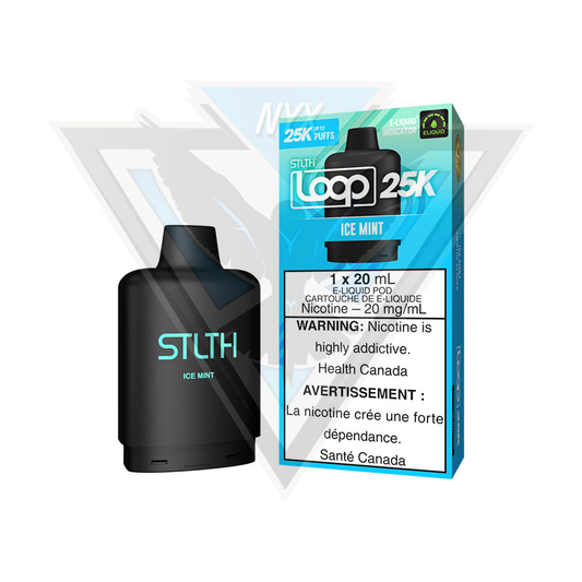 Stlth Loop Pod 25K Ice Mint 20mg - 20ml (Provincial)