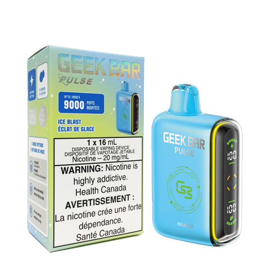 Geek bar pulse 9000 Ice Blast 20mg/ml disposable (Provincial)