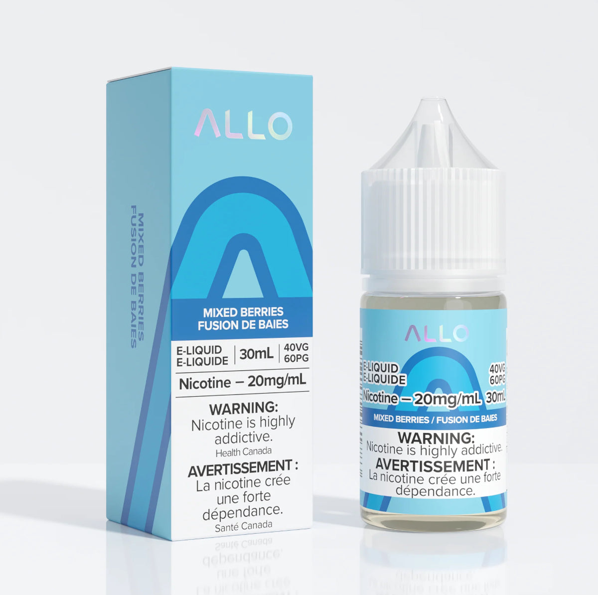 Allo E-Liquid Mixed Berries 20mg/ml 30mL (Provincial)