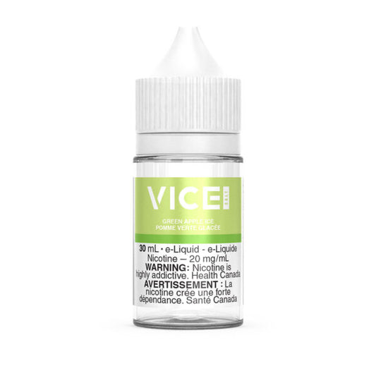 Vice salt e-liquid green apple ice 20mg 30ml