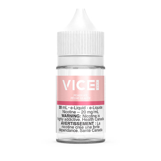 Vice salt e-liquid peach ice 20mg 30ml