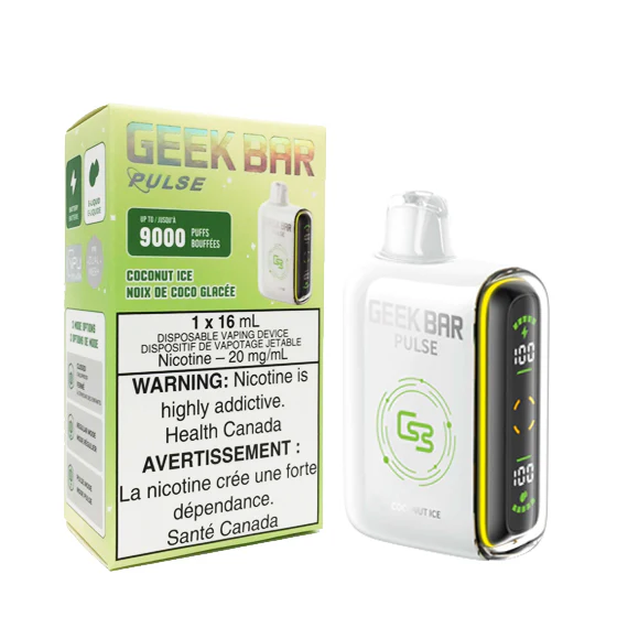 Geek bar pulse 9000 Coconut Ice 20mg/ml disposable (Provincial)