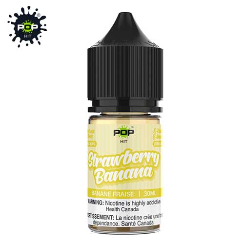 Pop Hit E-Liquid Strawberry Banana 20mg/30mL (Provincial)