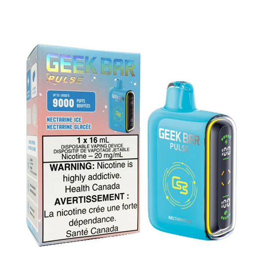 Geek Bar Pulse 9000 Nectarine ice 20mg/mL Disposable (Provincial)