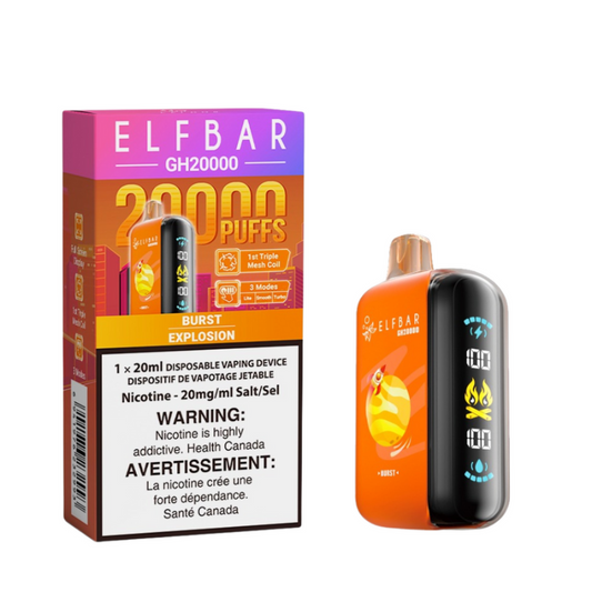 Elf bar GH20k Burst 20mg disposable(Provincial)