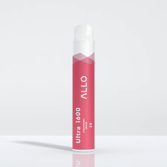 Allo ultra 1600 Strawberry 20mg/mL disposable ( Provincial)