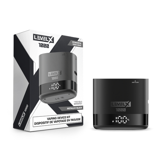 LevelX device kit 1000 Metallic Black