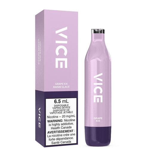 Vice 2500 grape ice 20mg/mL disposable