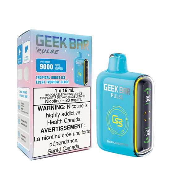 Geek bar pulse 9000 Tropical Burst Ice 20mg/ml disposable (Provincial)