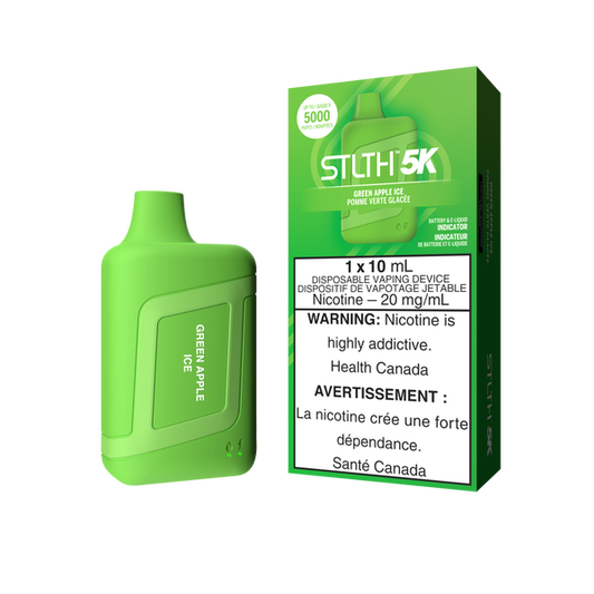 Stlth 5k Green apple ice 20mg/mL disposable(Provincial)