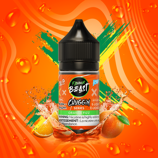 Flavour beast e-liquid Chuggin Orange Fizz 20mg/ml 30ml (Provincial)