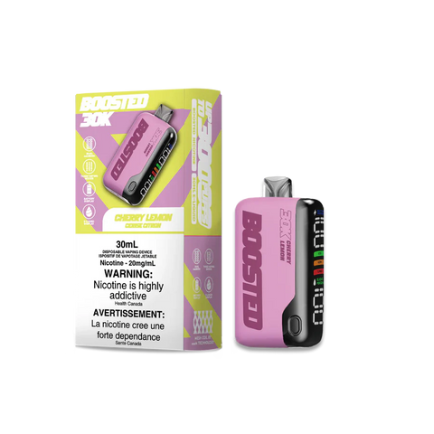 Boosted 30K Cherry Lemon 20mg/mL disposable (Provincial)