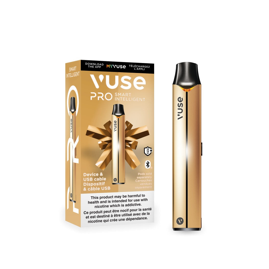 Vuse Pro Smart Solo Device-Gold