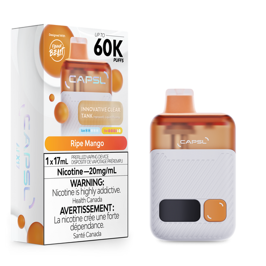 Capsl 60k Ripe Mango 20mg/ml Disposable (Provincial)