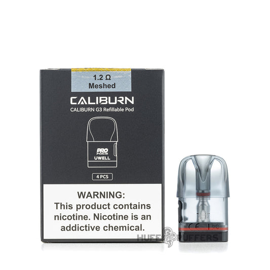 Caliburn G3 Replacement Pod 1.2Ω 4 Pack