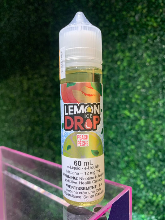 Lemon drop e-liquid Peach ice 12mg/ml 60ml
