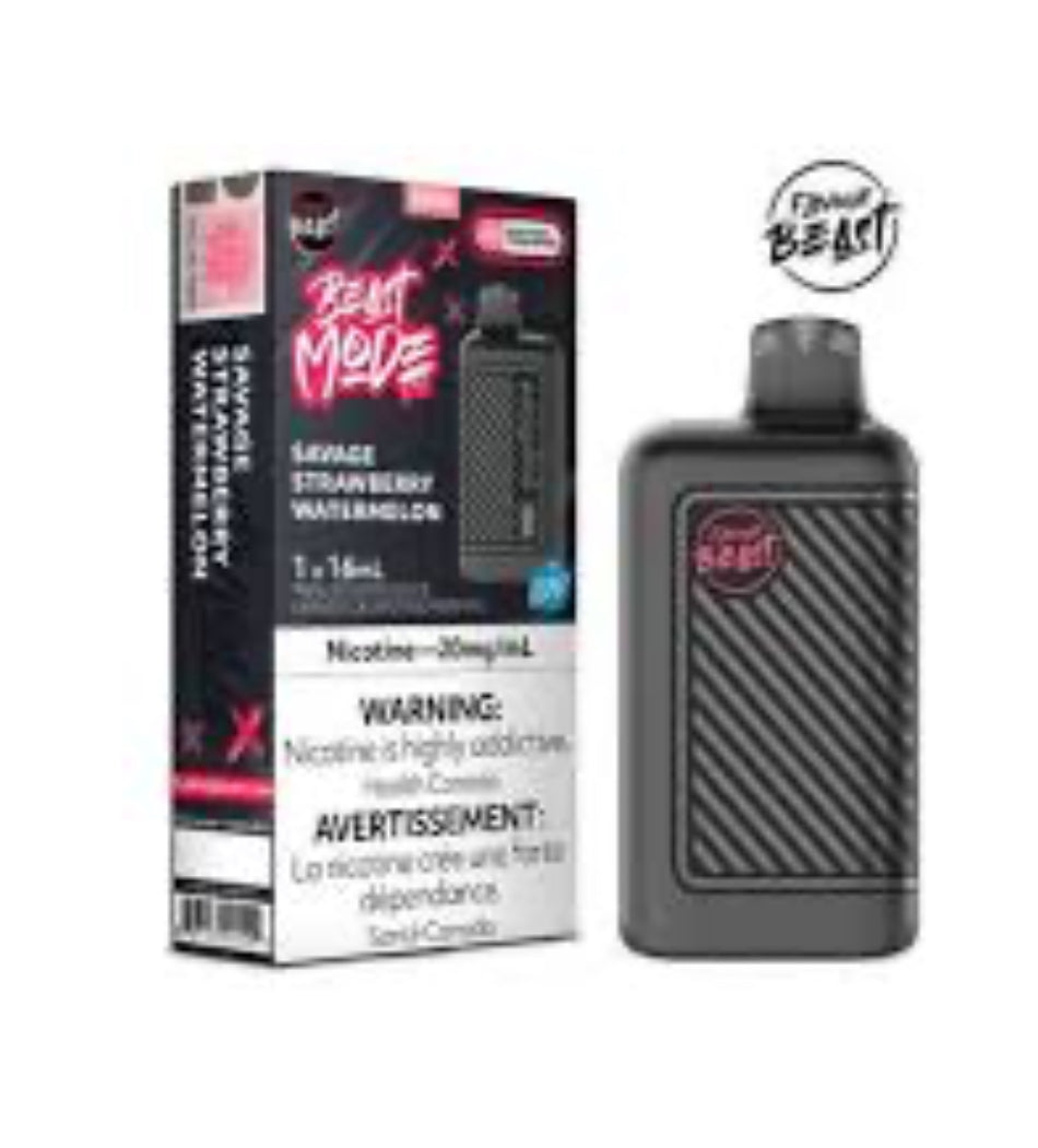 Flavour beast mode 8k savage strawberry watermelon iced  20mg/ml(Provincial)