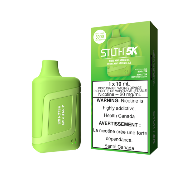 Stlth 5k Apple kiwi melon ice 20mg/mL disposable(Provincial)