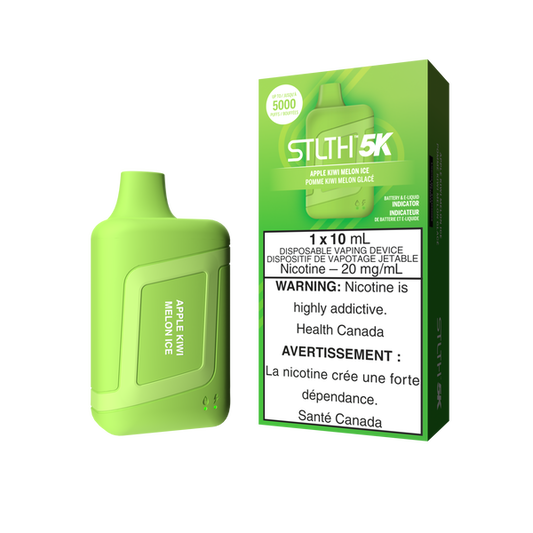 Stlth 5k Apple kiwi melon ice 20mg/mL disposable(Provincial)