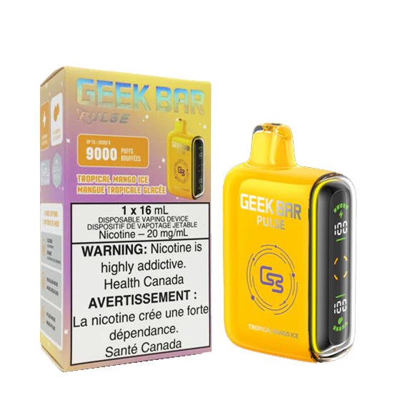 Geek bar pulse 9000 Tropical Mango Ice 20mg/ml disposable (Provincial)