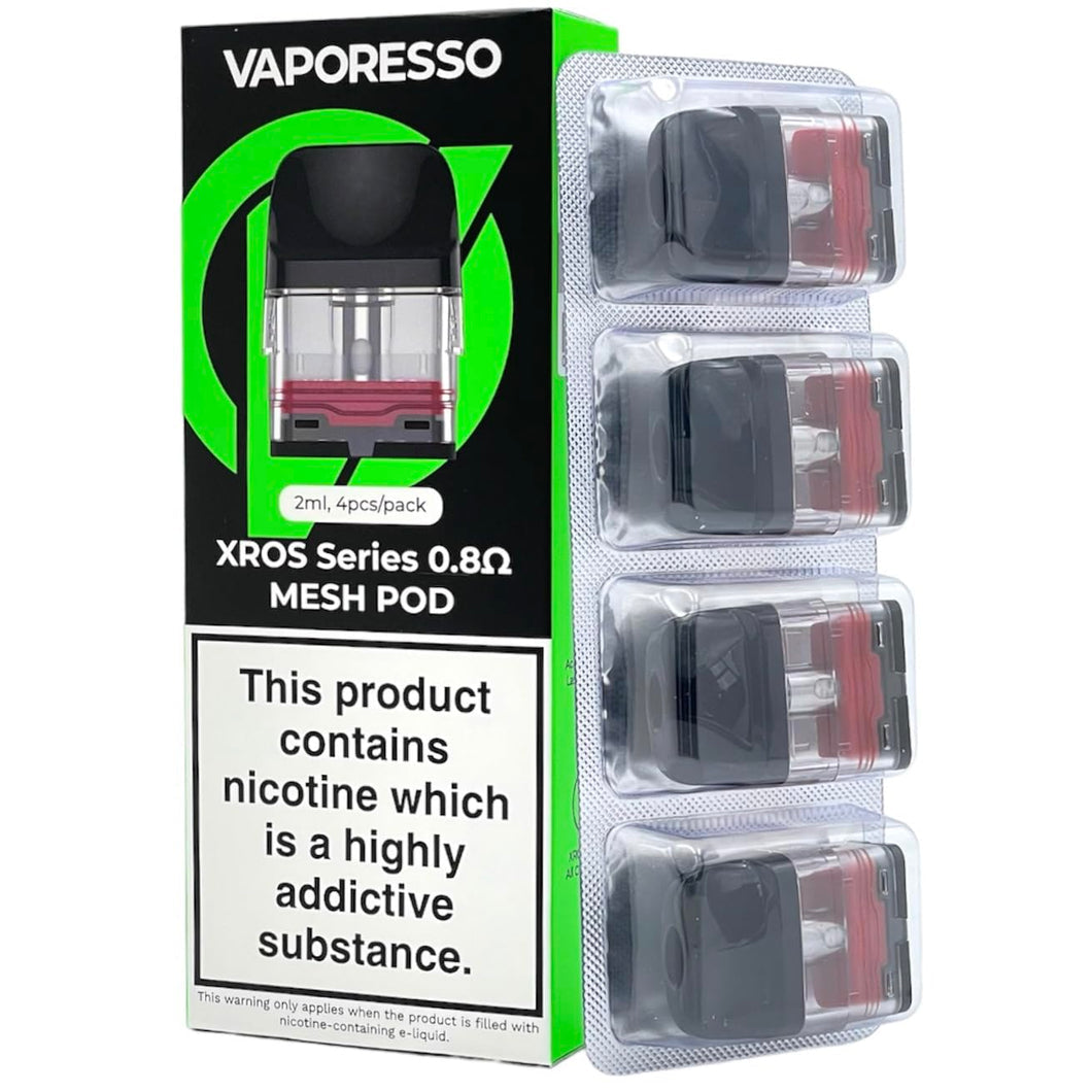 Vaporesso xros series pod 0.8Ω 2mL 4pk