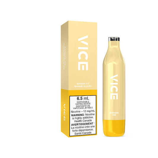 Vice 2500 Banana Ice 12mg/mL disposable