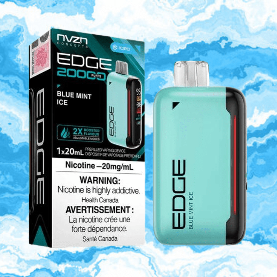 Edge by NVZN 20000 Blue Mint Ice 20mg/mL disposable ( Provincial)