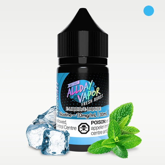 All Day Vapor E-liquid Fresh Burst 10mg/mL 30mL