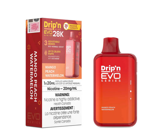 Drip’n EVO 28K Mango Peach Watermelon 20mg/mL disposable (Provincial)