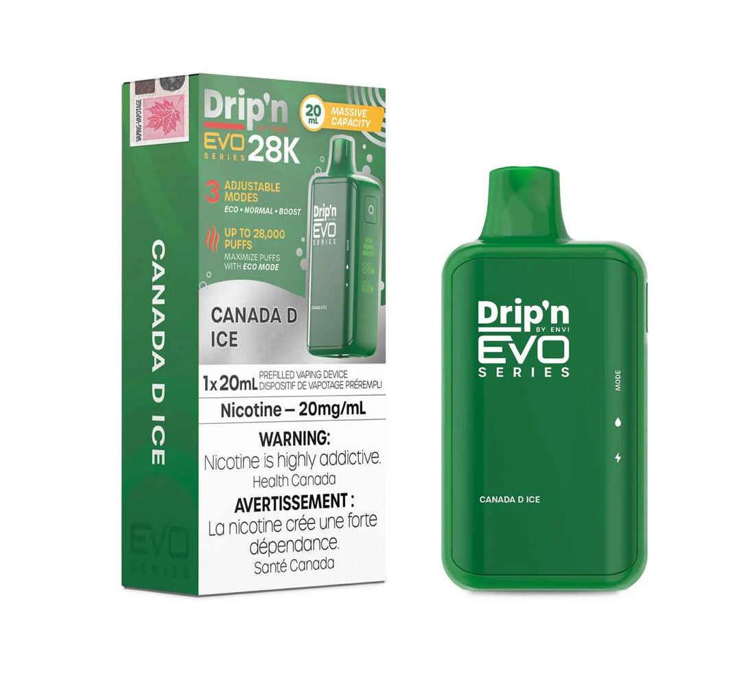 Drip’n EVO 28K Canada D 20mg/mL disposable