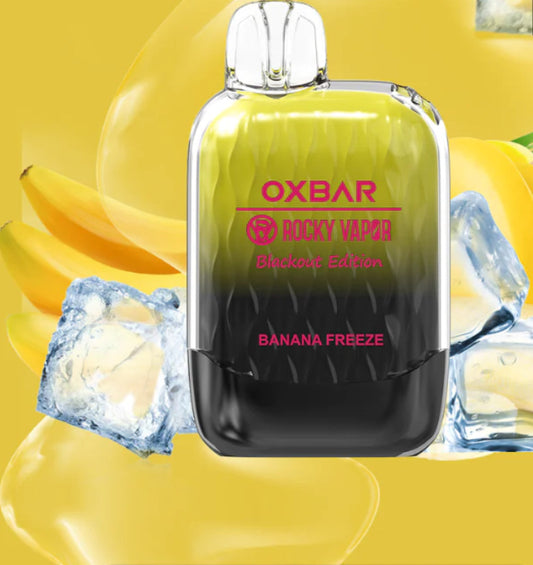 Oxbar G-8000 Banana Freeze 20mg/mL disposable