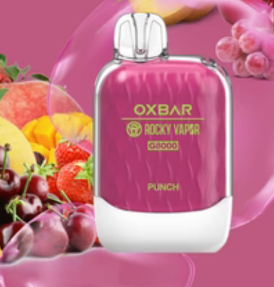 Oxbar G-8000 punch 20mg/mL disposable