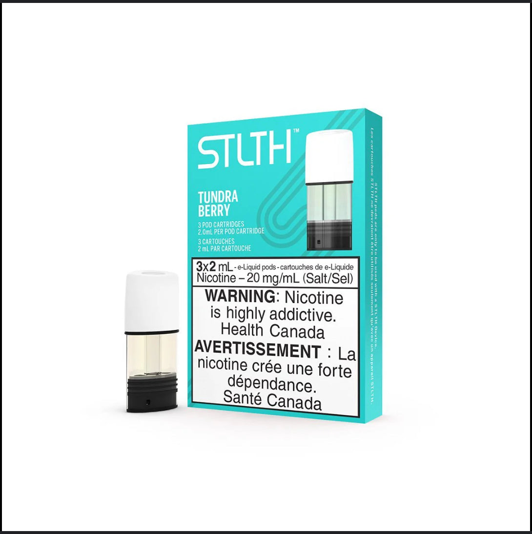 Stlth tundra berry 20mg/mL pods (provincial)