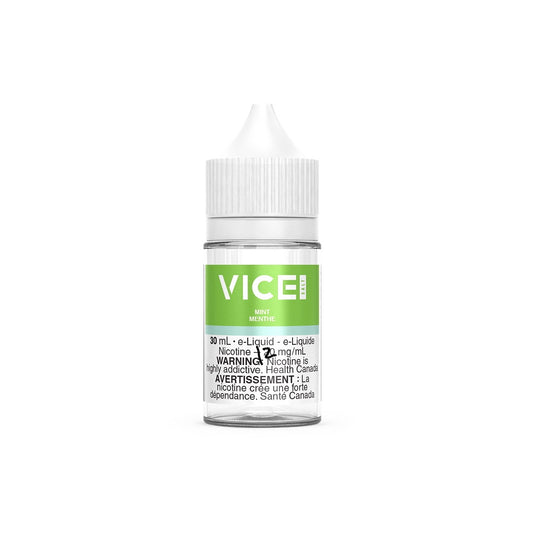 Vice salt e-liquid Mint 12mg 30ml