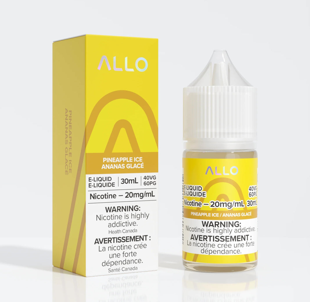 Allo E-Liquid Pineapple Ice 20mg/ml 30mL