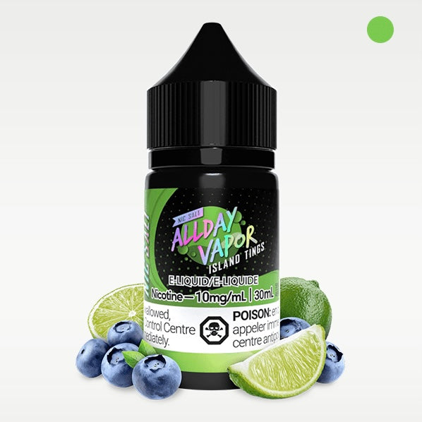 All day vapor e-liquid island tings 10mg/mL 30mL