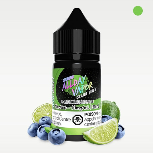 All Day Vapor E-liquid Island Tings 10mg/30mL( Provincial)