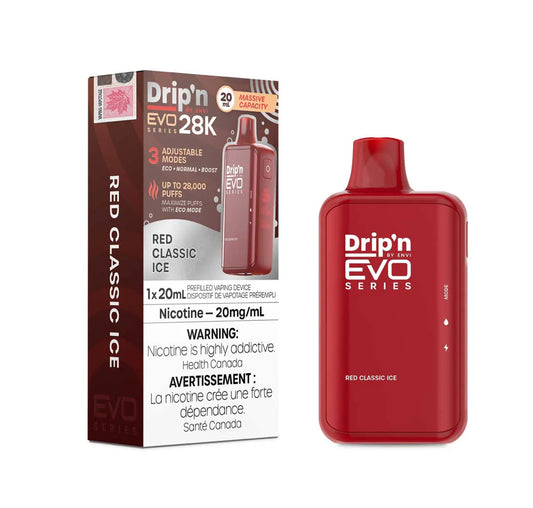 Drip’n EVO 28K Red Classic 20mg/mL disposable (Provincial)