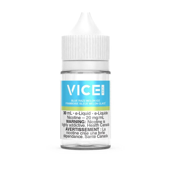 Vice Salt E-Liquid Blue Razz Melon Ice 20mg 30ml (Provincial)