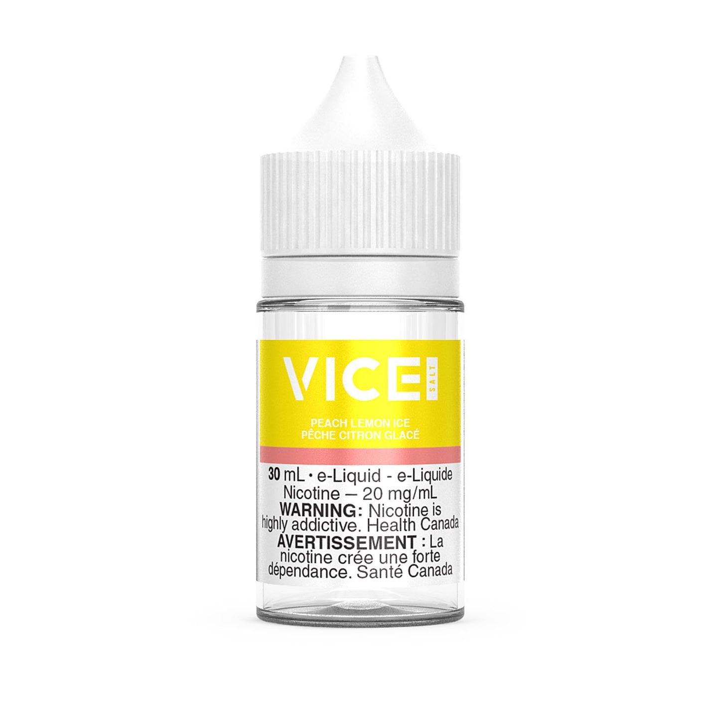 Vice Salt E-Liquid Peach Lemon Ice 20mg 30ml