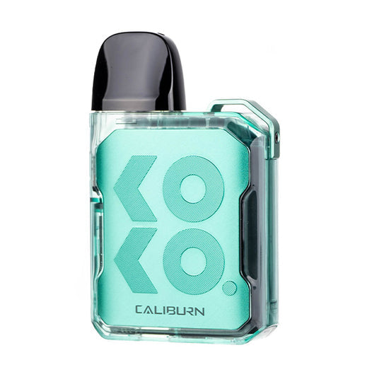 Uwell Caliburn GK2 vaping device kit Limpid Cyan