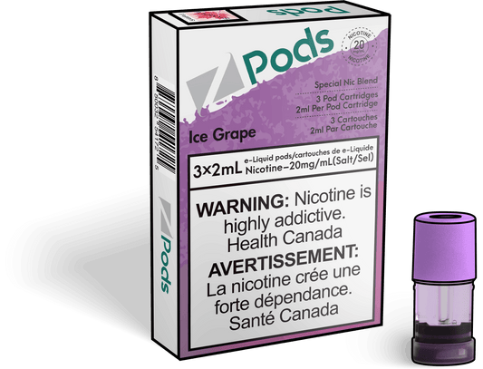 Zpods Ice Grape 20mg