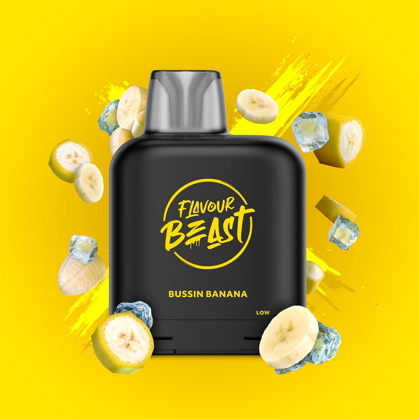 Flavour Beast LevelX Pod 7K Bussin Banana  20mg/ml (Provincial)