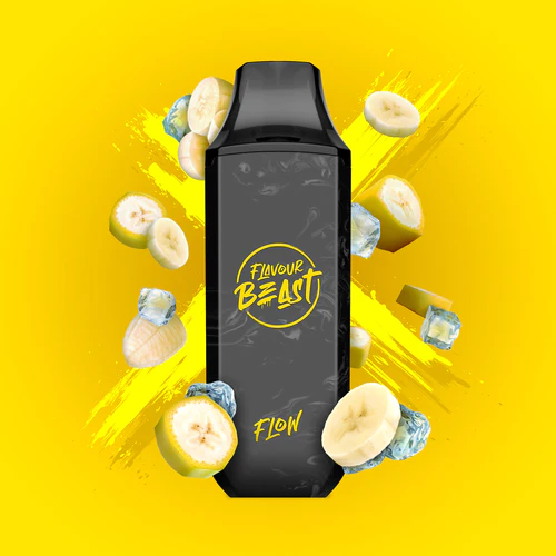Flavour beast flow 4000 Bussin banana ice 20mg/mL disposable
